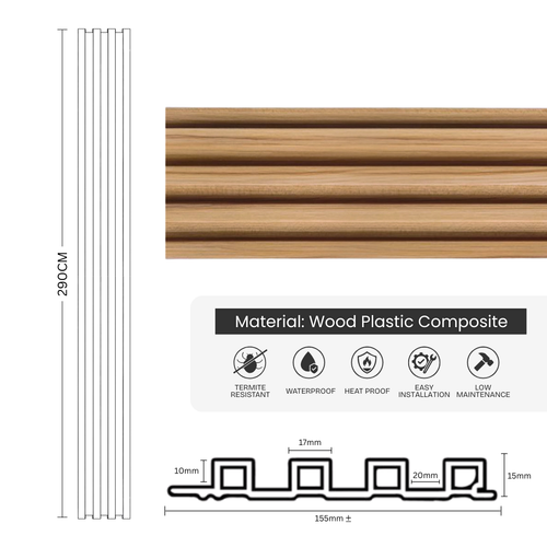 Panel Dinding Beralur - FL03