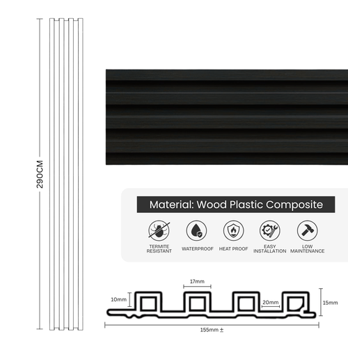 Panel Dinding Beralur - FL04