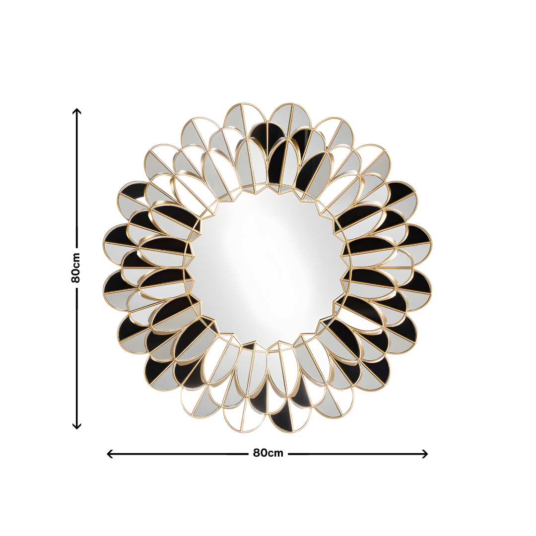 European Mirror 81x81cm