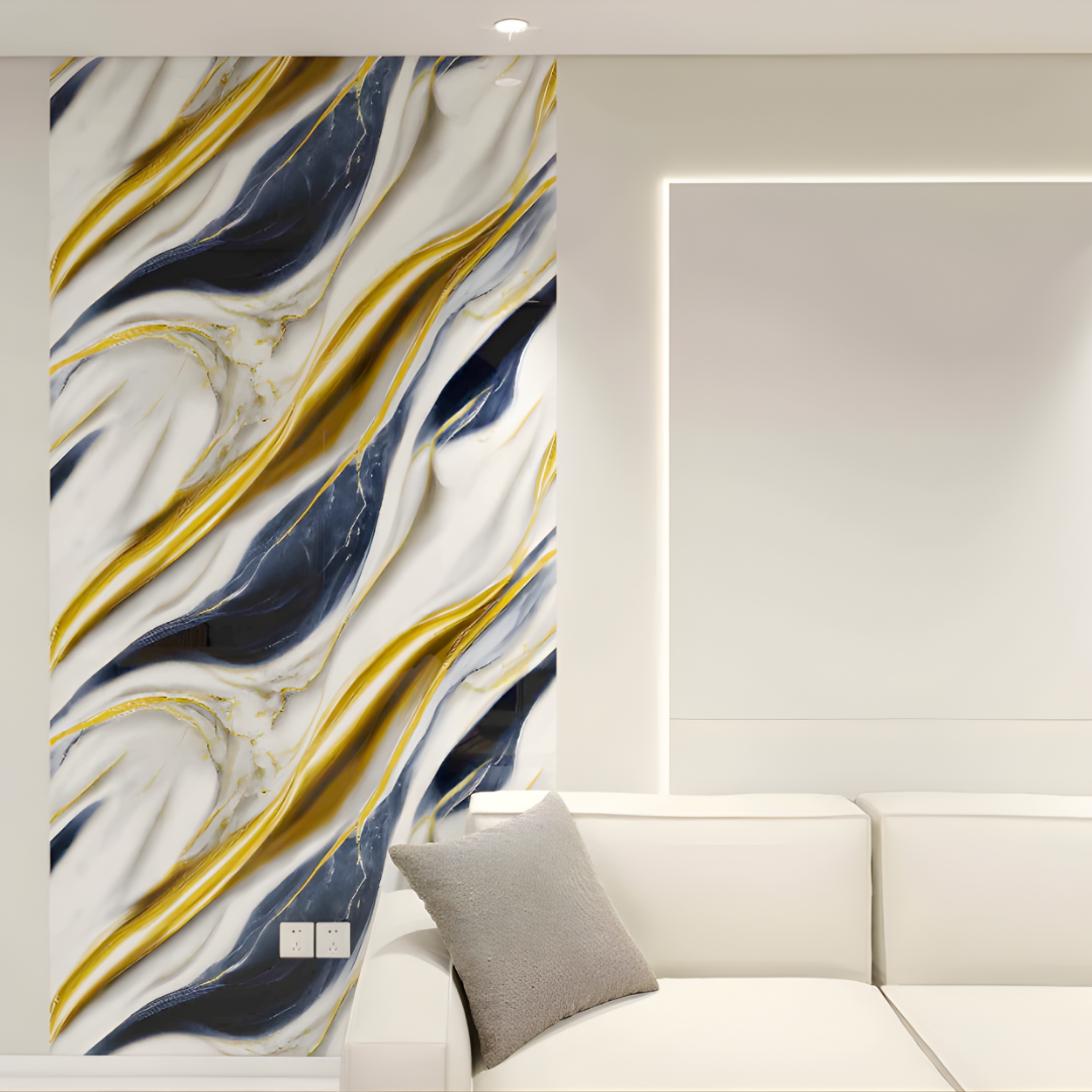 Marble Gold Lining Wallpaper GD06