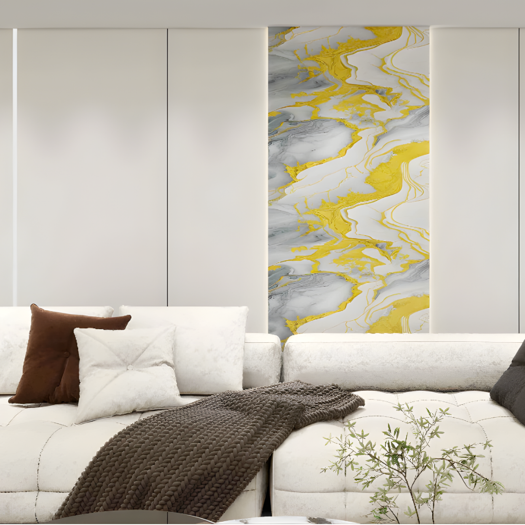 Marble Gold Lining Wallpaper GD07