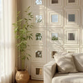 PVC Acrylic Wall Panel Silver Mirror