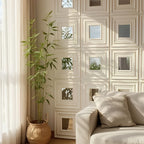 PVC Acrylic Wall Panel Silver Mirror
