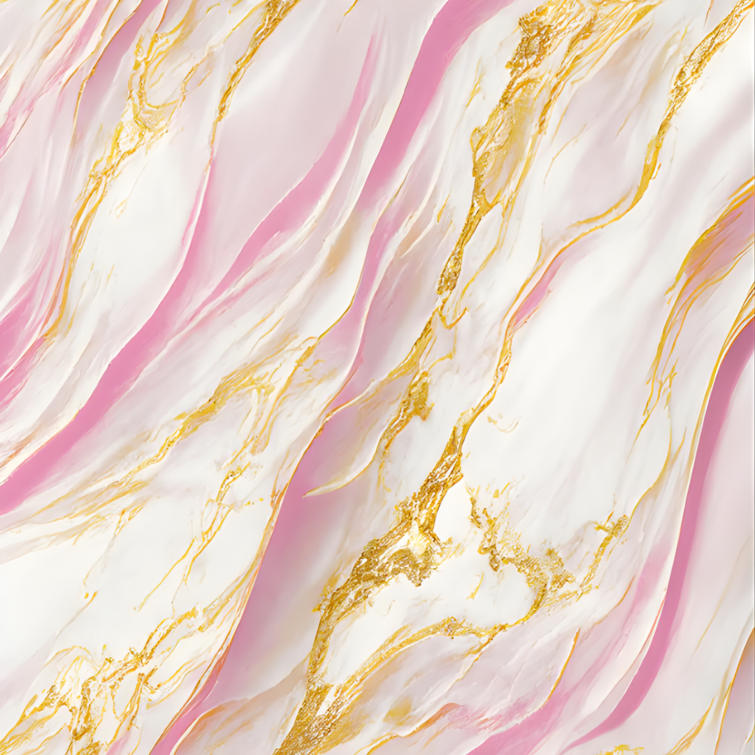 Marble Pink Gold Wallpaper WL015