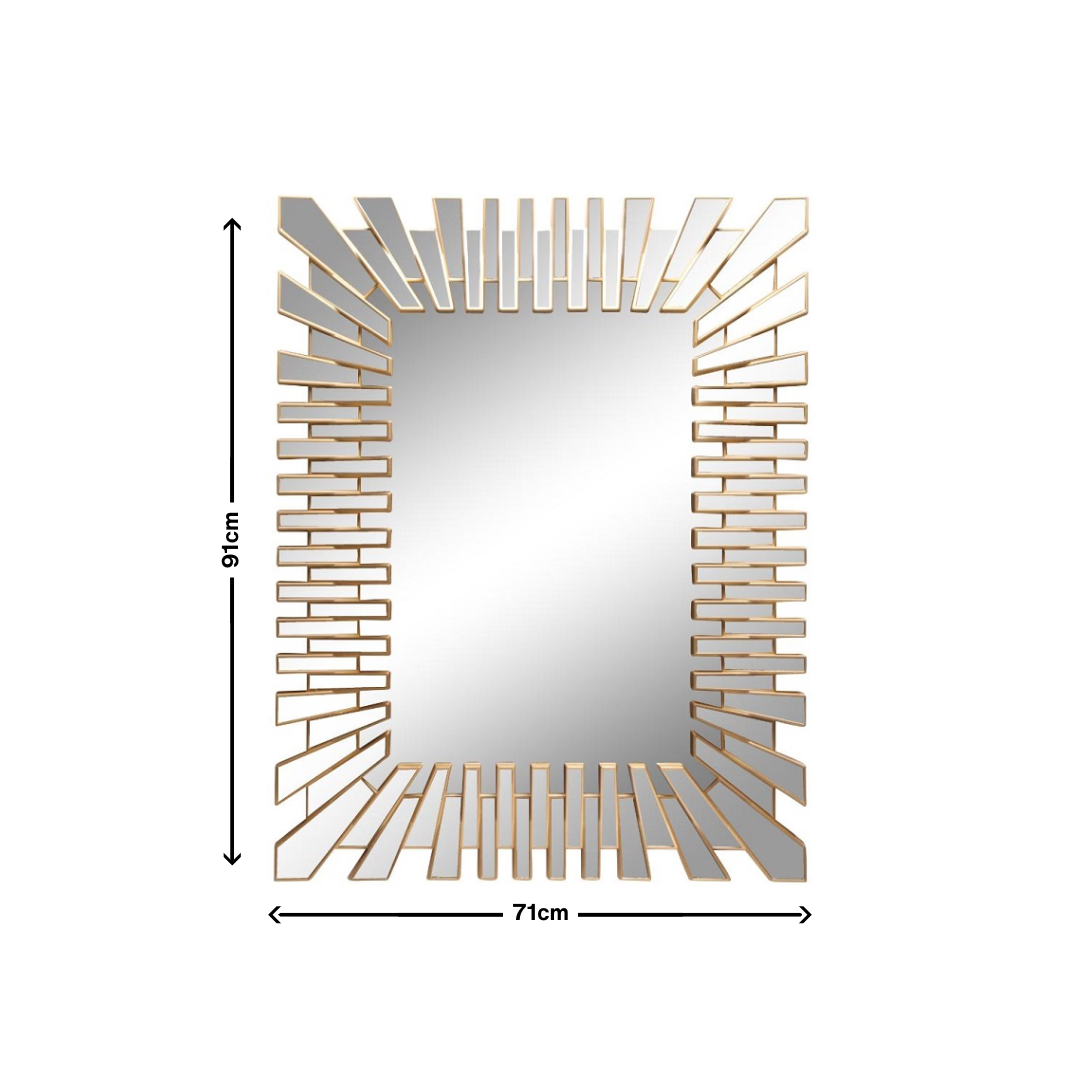 Venetian XL Mirror 71x91cm