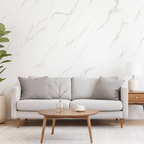 Marble Luxe White Wallpaper WL002