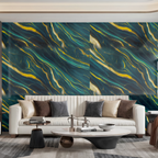 Green Wave Wallpaper WL035
