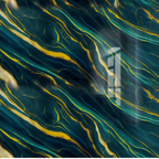 Green Wave Wallpaper WL035