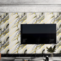 Marble Gold Lining Wallpaper GD12